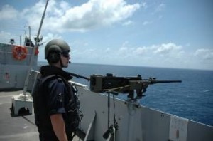 Marò olandese in posizione