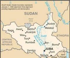 Mappa suid sudan