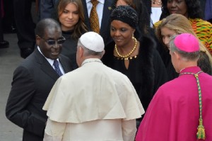 Mugabe-au-Vatican