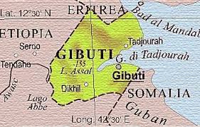 Mappa Gibuti