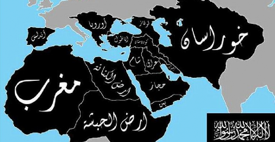 mappa ISIS