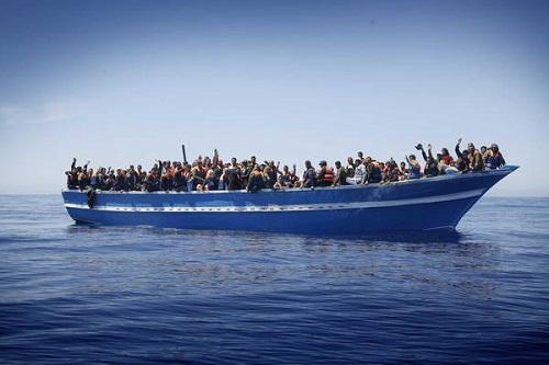 Migranti nel Mediterraneo centrale