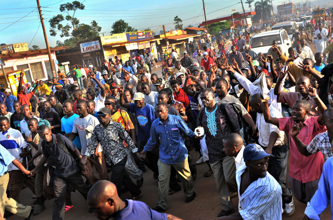 manifestazione uganda