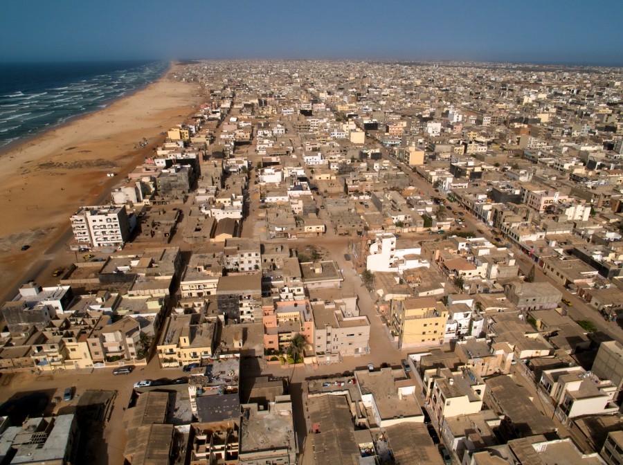 Dakar, vista aerea