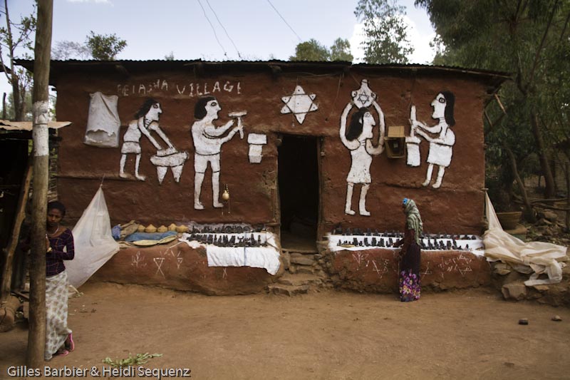 Wolleka, a Falasha Village near Gonder, Ethiopia, Africa