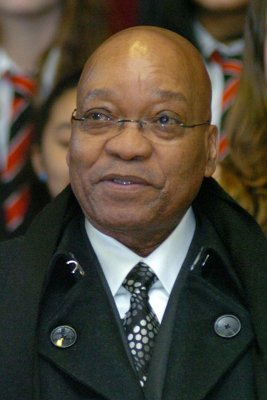 Jacob Zuma, presidente e capo del governo del Sudafrica