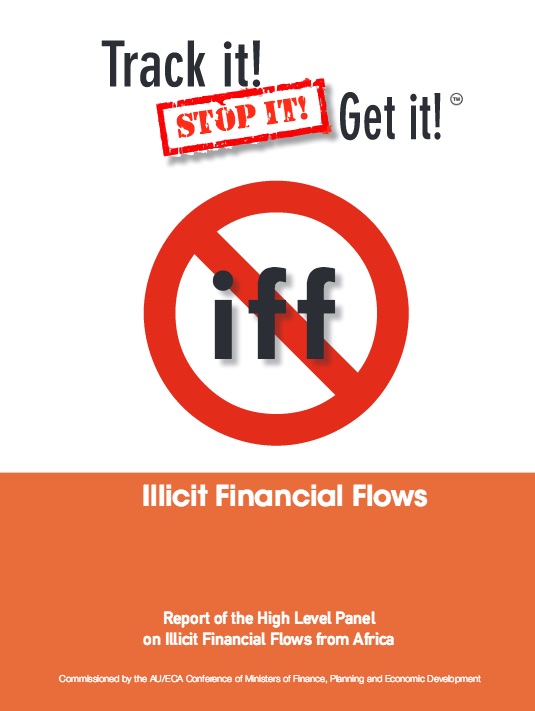 La copertina del Rapporto "Illicit Financial Flows" presentata da Thabo Mbeki