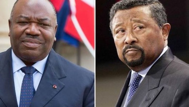 Ali Bongo Ondimba a sinistra Jean Ping a destra