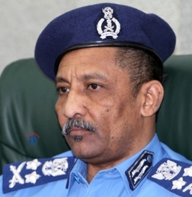 Il generale capo della polizia sudanese Hashim Osman Al Hussein (foto SUNA)
