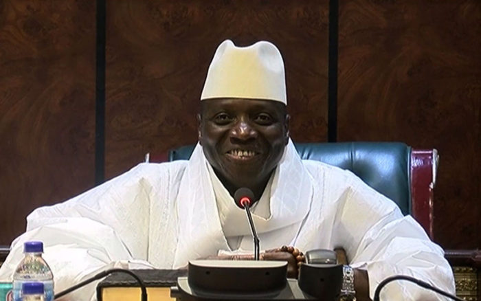 Yahya Jemmeh, presidente del Gambia