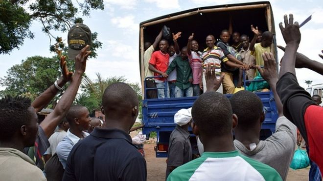 Prigionieri liberati in Burundi