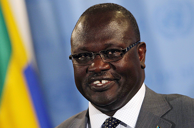 Ex vice presidente del Sud Sudan, ora leader dei ribelli, Riek Machar