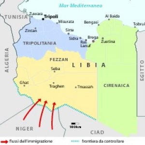 confine meridionale Libia