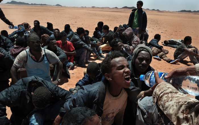 migranti in Libia