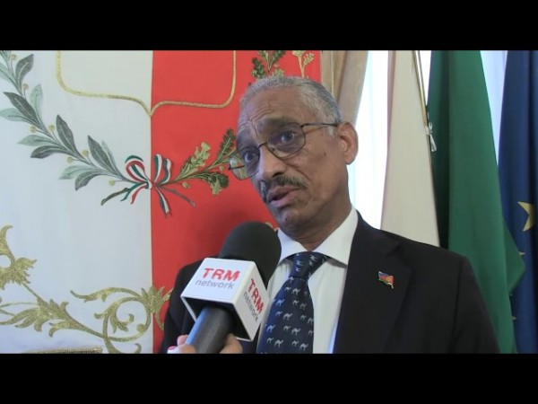 The Italian Ambassador to the State of Eritrea, Petros Fessazion