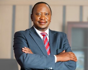 Il Presidente in carica, Uhuru Kenyatta