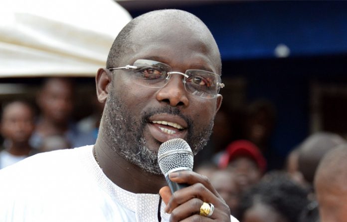 George Weah, ex pallone d'oro, possibile futuro presidente della Liberia