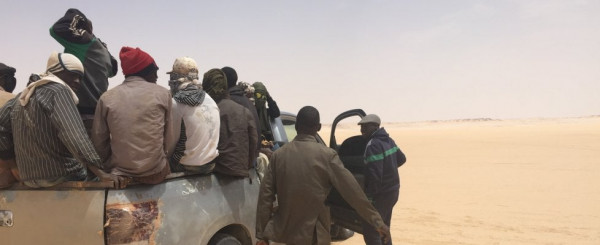 Migranti in viaggio dal Niger alla Libia