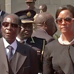 Robert Mugabe e Gucci Grace