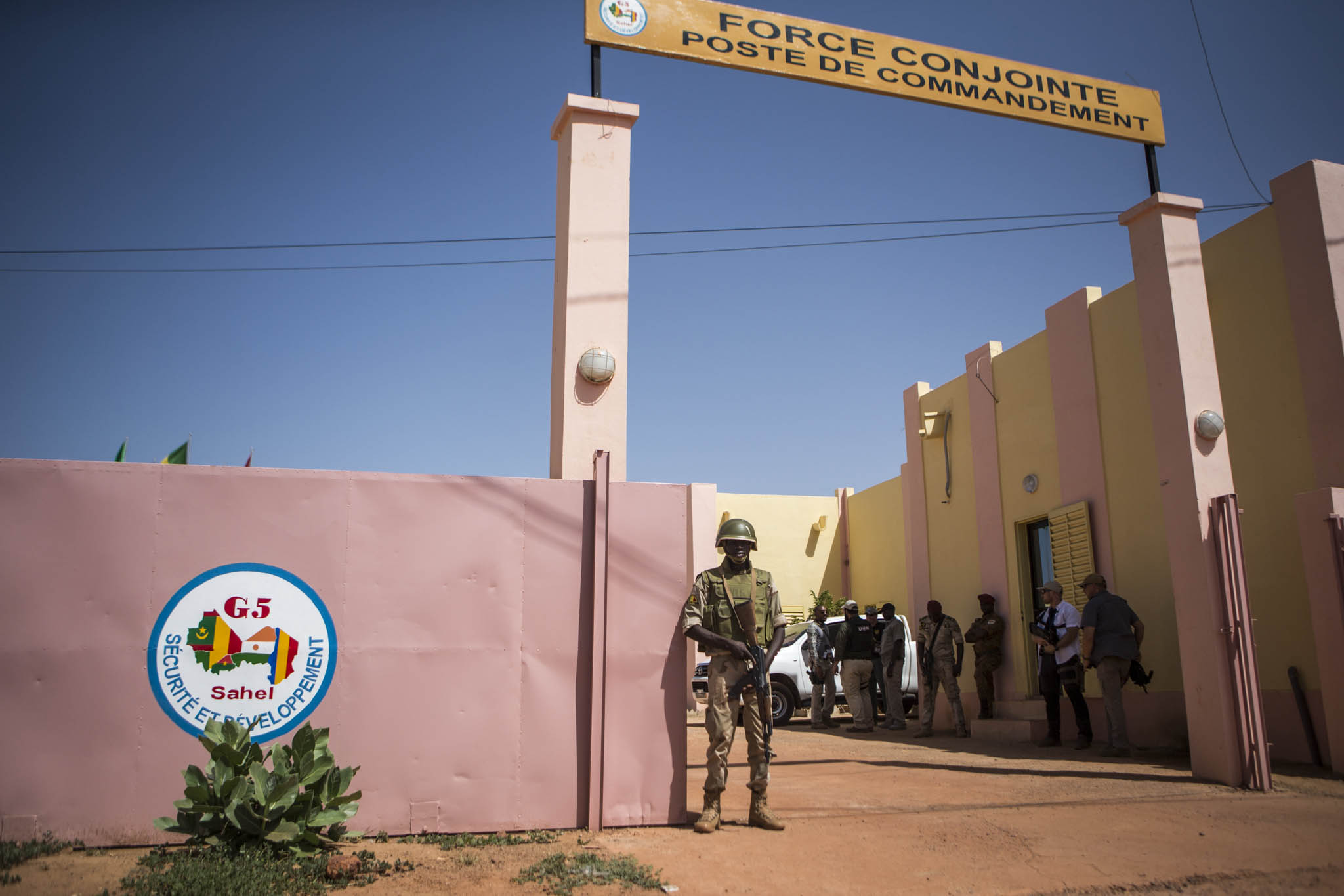 Quartier generale della Force G5 Sahel a Sévaré, Mali