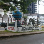 Monumento annversario convenzione Ginevra