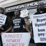 Manifestazione in Uganda