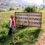 cartello benvenuti in Ruanda