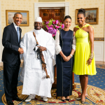 Obama e il gambiano Yahya Jammey