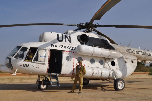 Si schianta al suolo elicottero russo delle Nazioni Unite in Sud Sudan