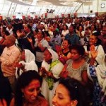 folla di eritrei