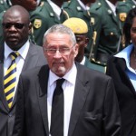 Zambian deputy President Guy Scott in Harare, Zimbabwe