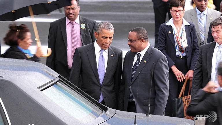 Shebab e Sud Sudan, Obama ad Addis discute con il premier la sicurezza regionale