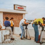 Cameramen on the roof