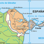 Mappa  Ceuta