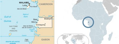 Mappa della Guinea Equatoriale