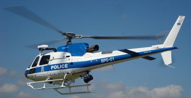 Elicottero AS350 B3e della polizia del Botswana
