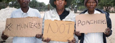 boscimani: "siamo cacciatori non bracconieri"