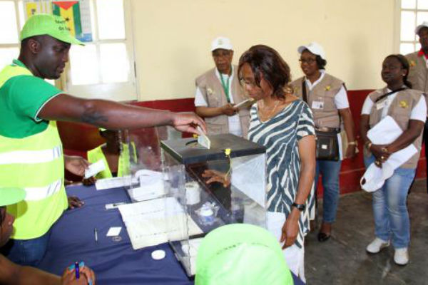 Un seggio elettorale (foto ENCA)