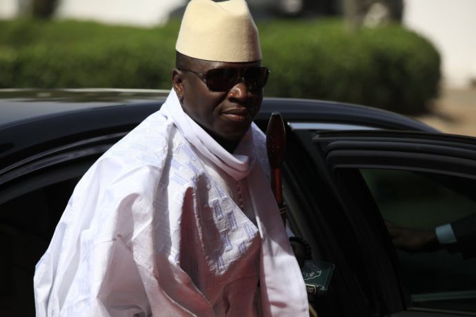 Yahya Jammeh, ex presidente del Gambia
