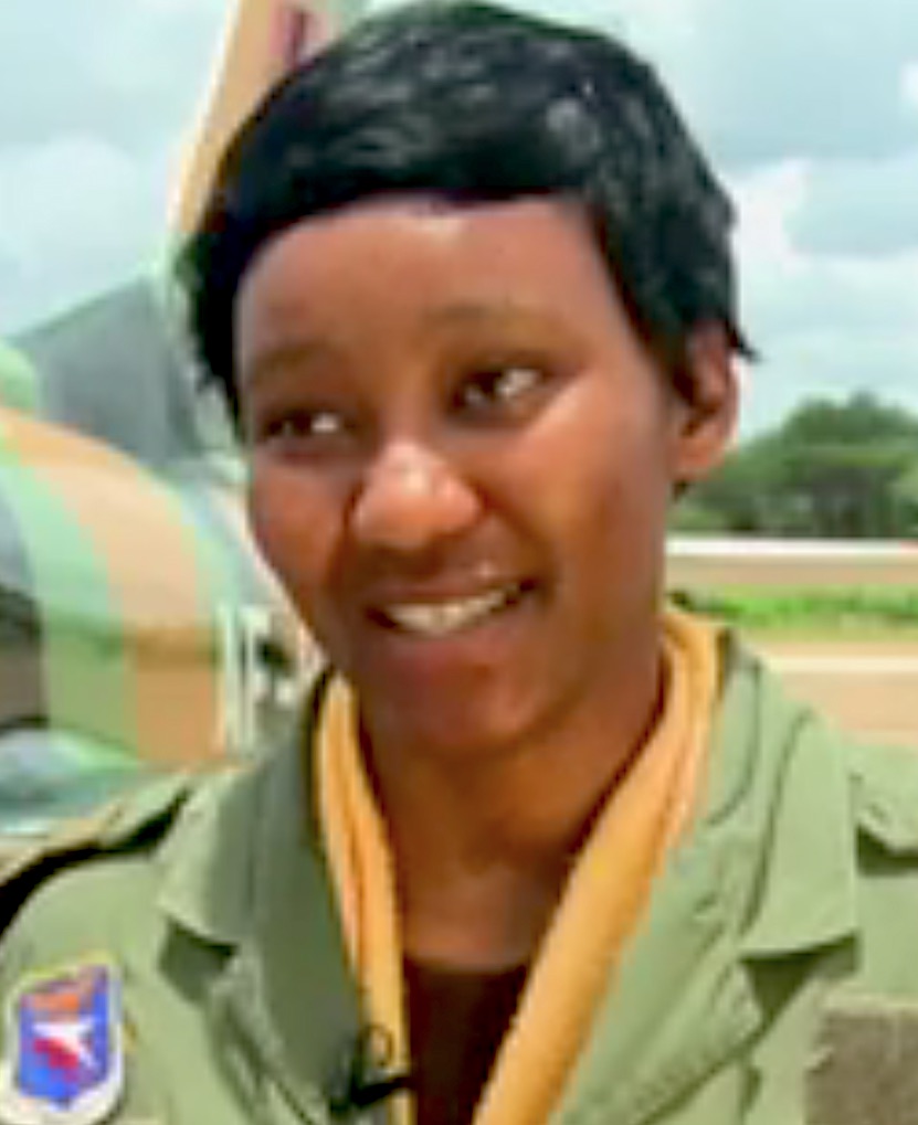 Thokozile Muwamba, la prima pilota di caccia dello Zambia