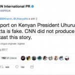Kenya-tweet CNN-fakeNews