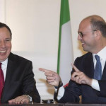 Signing of the joint declaration Italy-Tunisia