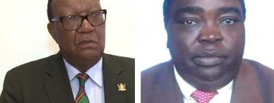 Gli ex ministri arrestati per corruzione. Da sin: Joseph Made e Jason Machaya