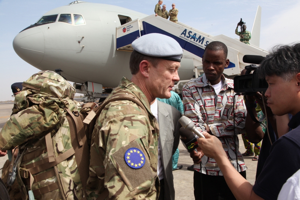 EUTM Mali arrives in Bamako