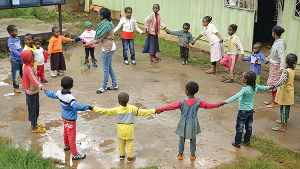 Bambini in Etiopia