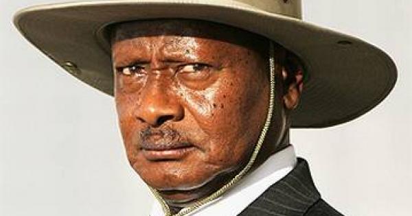 Yoweri Museveni, presidente dell'Uganda