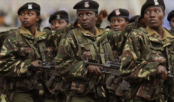 Militari keniani aggregati alla coalizione AMISON in Somalia 