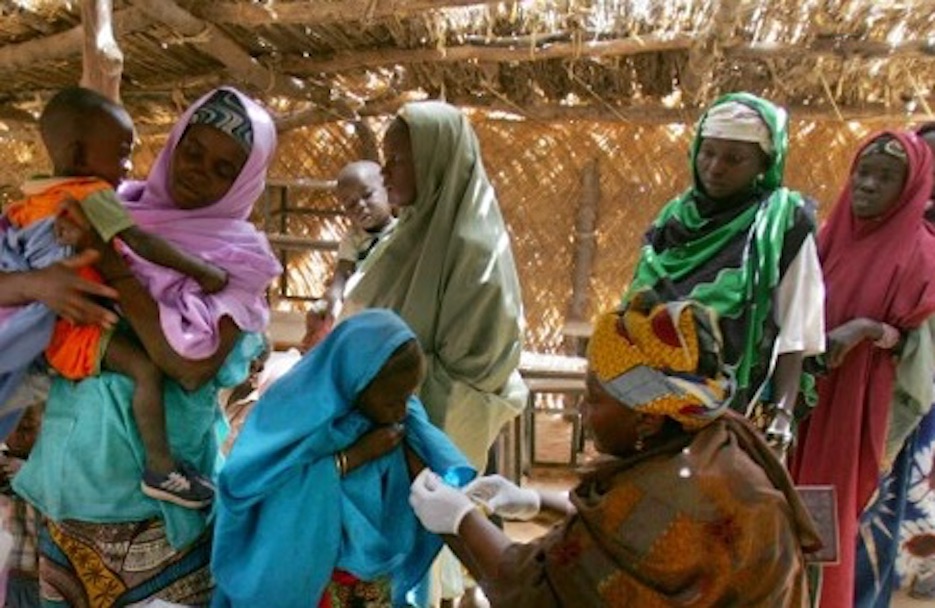 Vaccinazione contro la meningite C in Nigeria