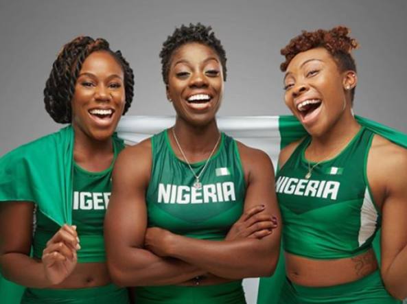 Team delle ragazze nigeriane del Bob