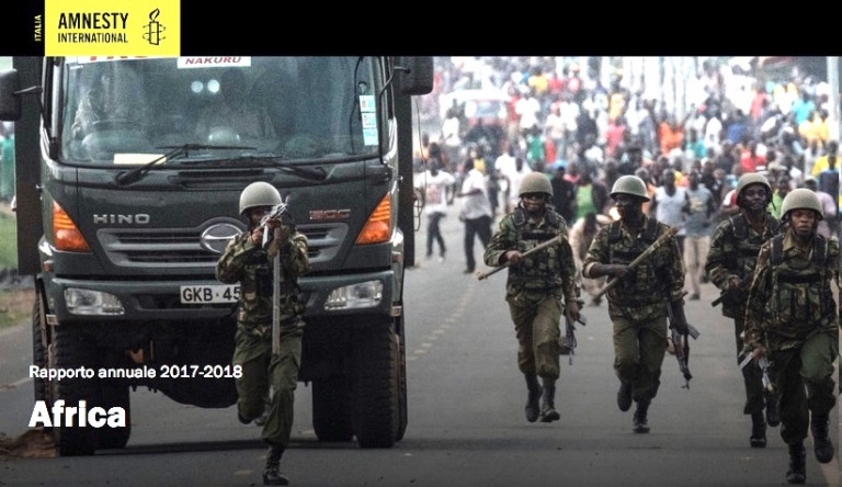 Amnesty International Rapporto 2017-2018